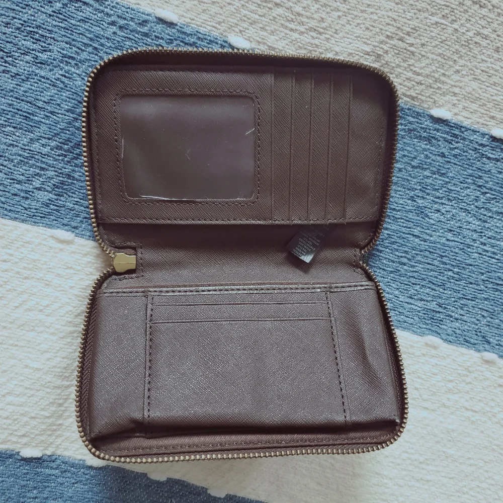 FOSSIL- Vintage "Sydney" Diamond Mozaic Clutch Wallet '16 Edition - Picture 5 of 12